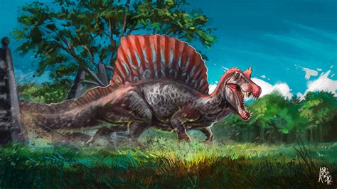 ArtStation - Accurate Spinosaurus in Jurassic Park 3