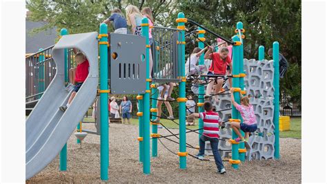 Baden Academy Charter School - Playground Climbing Fun!