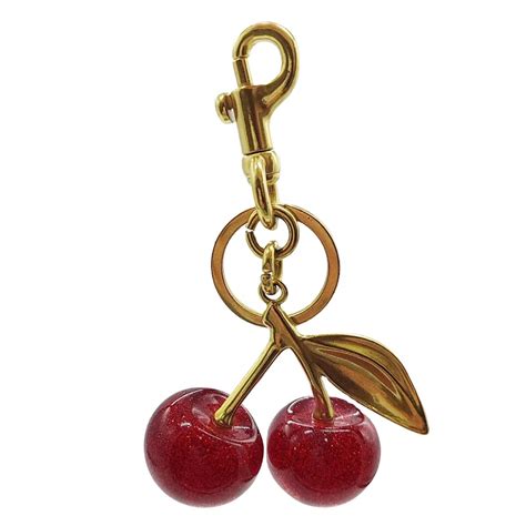 CHERRY BAG CHARM – MAUVE ACCESSORIES