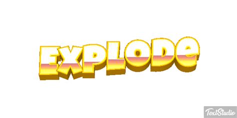 Image result for Exploding Text GIF