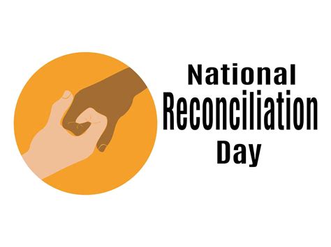 National Reconciliation Day, idea for poster, banner, flyer or postcard ...