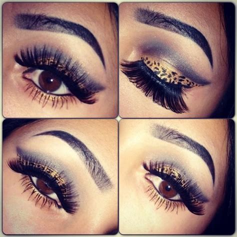 cheetah inspired makeup