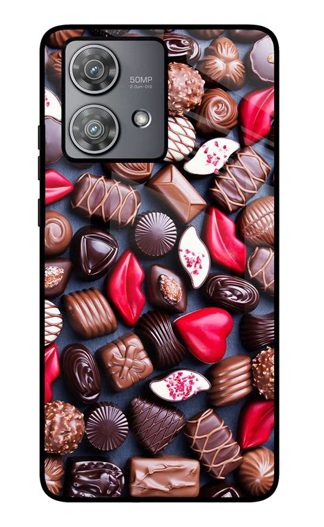 Buy Now Chocolates Glass Case for Moto Edge 40 Neo Online | Casekaro