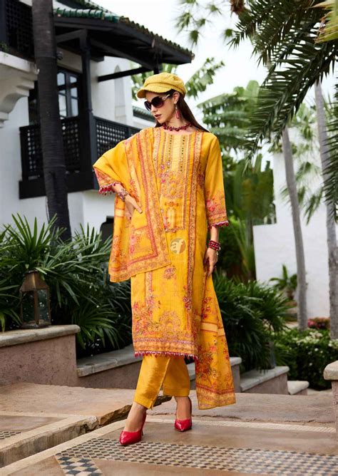 Af Inayat Designer Kurti Bottom With Dupatta Collection