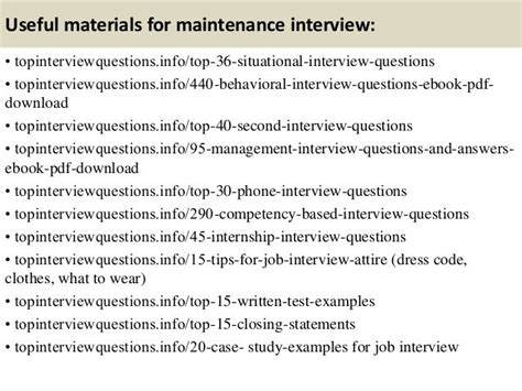 Image result for Pre Test for Maintenance Interview