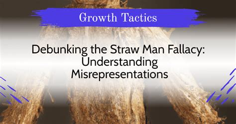 Image result for Straw Man Logical Fallacy Examples