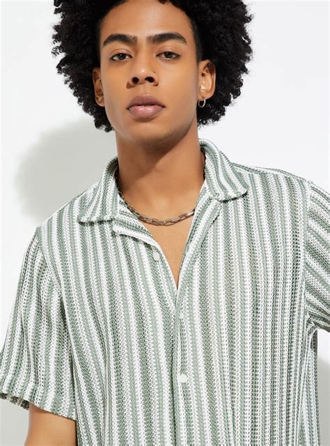 Buy URB_N Men Striped Relaxed Fit Shirt Online at just Rs. 999.0 ...