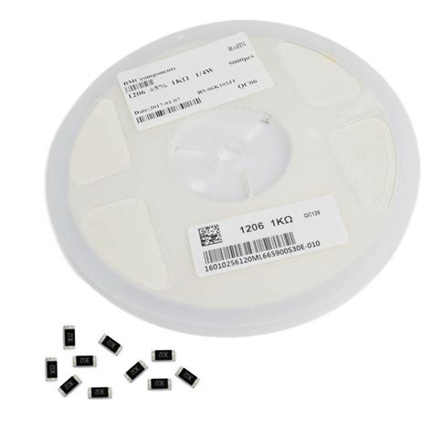 Buy 22k ohm (223) 5% SMD Resistor 1206 (Reel of 5000) at HNHCart.com