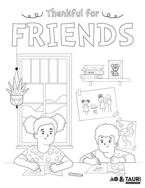 Friends TV Show Coloring Pages - Coloring Nation