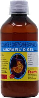 Sucrafil O Gel Sugar Free Bottle Of 200ml Suspension: Uses, Side ...