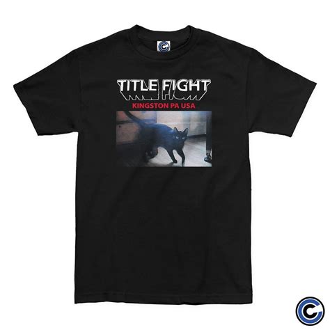 Title Fight "Kingston Cat" Shirt – Cold Cuts Merch