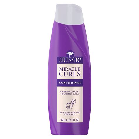 Aussie Paraben-Free Miracle Curls Conditioner with Coconut & Jojoba Oil ...