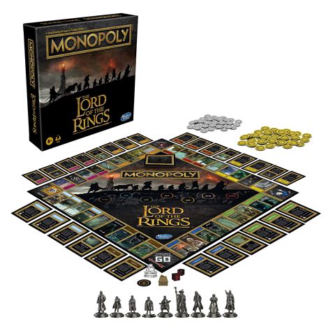 Buy Monopoly: The Lord of the Rings Edition Board Game Inspired by the ...
