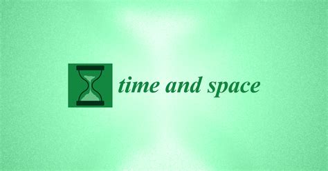 Time and Space | An Open Access Journal from MDPI