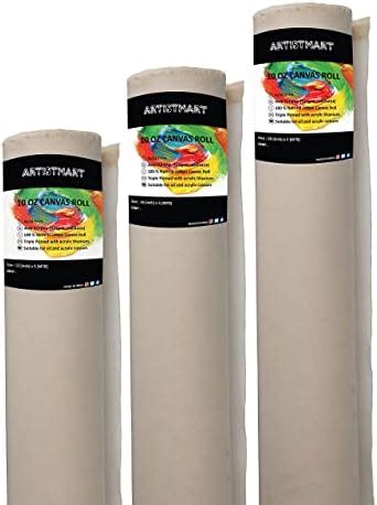 ARTISTMART Painting Drawing and Sketch Accessories Primed Painting ...