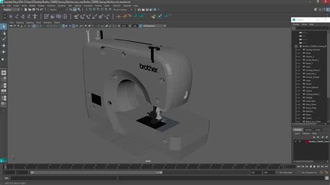 3D model Brother CS6000i Sewing Machine | 3D Molier International