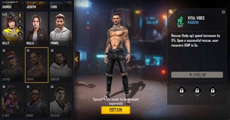 5 best Free Fire character combinations for rank push with aggressive ...