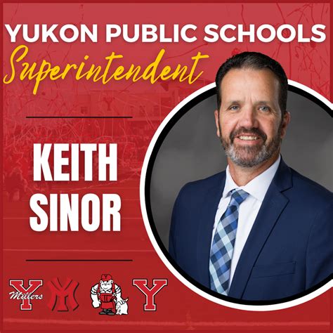 Yukon Public Schools Welcomes New Superintendent - Keith Sinor | YUKON ...
