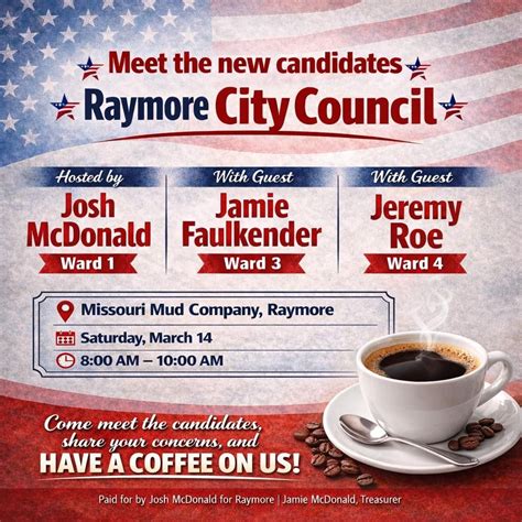 Meet New City Council Candidates- Faulkender, McDonald, Roe, Missouri ...