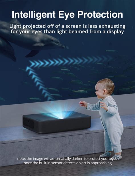 Buy 4K Projector Ultra Short Throw (Black) Online at Lowest Price Ever ...
