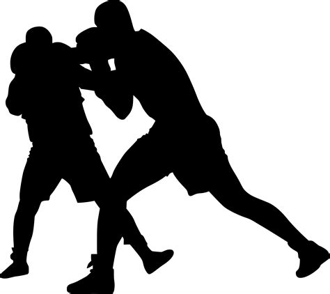 Boxing Silhouette Clip Art