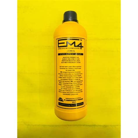 Jual Bakteri fermentasi EM4 PERTANIAN bahan organik tanah menyuburkan ...