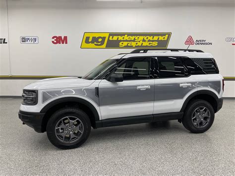 Bronco Sport Retro Side Panels Wrap Vinyl | 2021+ Ford Bronco Sport Forum - Broncosportforum.com