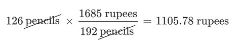 The price of 16 dozen pencil is 1685.find out the price of 126 pencil ...