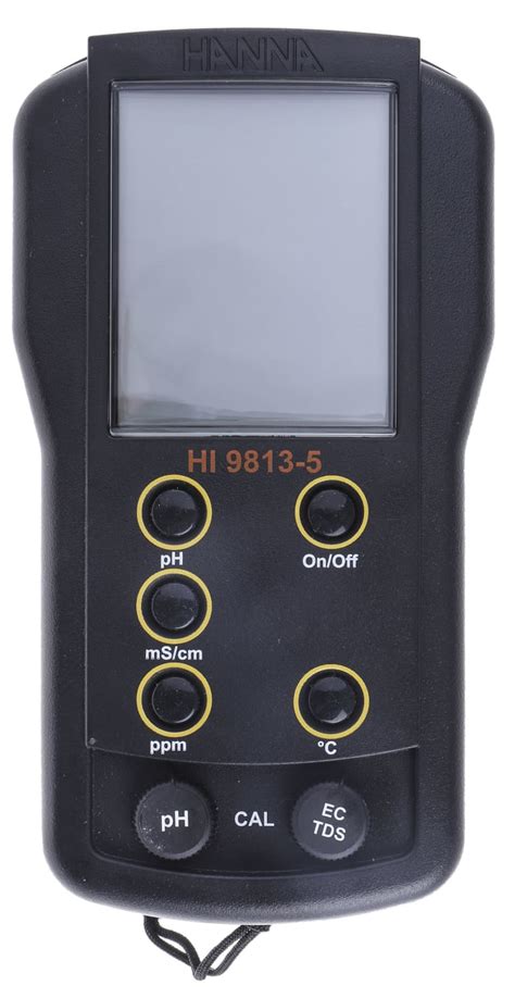 HI 9813-5N Hanna Instruments | Hanna Instruments HI 9813-5N pH Meter, ± ...