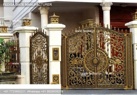 Steel Gate Design For Home Loha Ka Gate Ka Design Gate Design Pipe ...