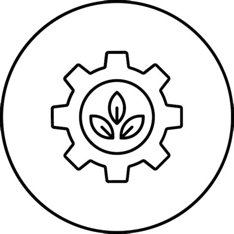 Green technology icon | Premium Vector
