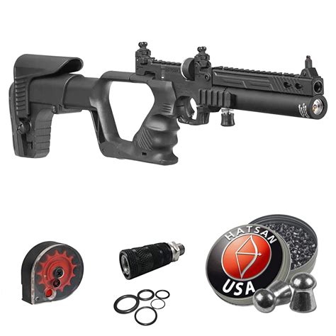 Buy Hatsan Jet PCP Air Convertible Air Pistol/Carbine 3 Calibers ...