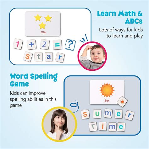 Buy Coogam Wooden Magnetic Letters and Numbers Toys, Fridge Magnets ABC ...