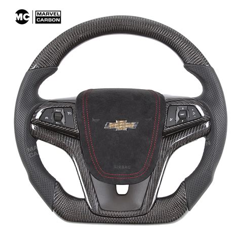 100% Real Carbon Fiber Steering Wheel Display Compatible Chevrolet| | - AliExpress