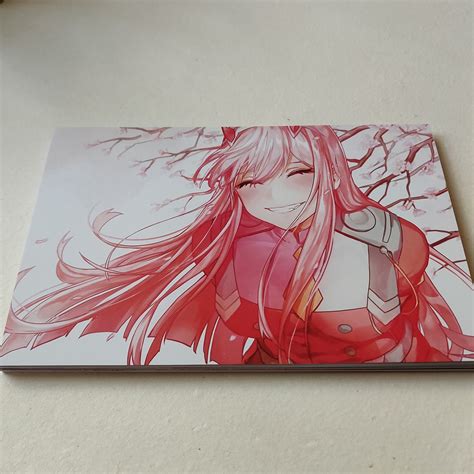 Zero Two wall poster | Style 2 – Dipped in Doodles