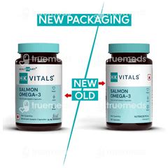 Hk Vitals Salmon Omega 3 Softgel Capsule 60 - Uses, Side Effects ...