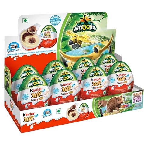 Kinder Joy Natoons - Pack of 8 : Amazon.in: Grocery & Gourmet Foods