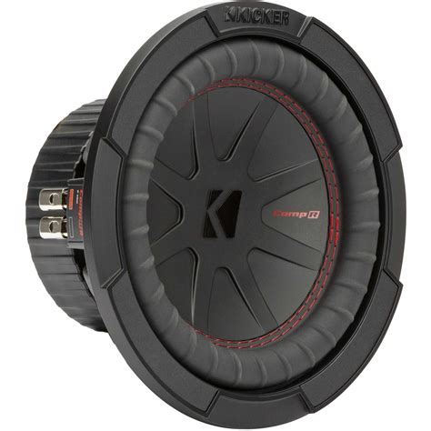 Kicker CVR10 CompVR 10-Inch (250mm) Subwoofer, 2-Ohm DVC Bundle - Creative Audio