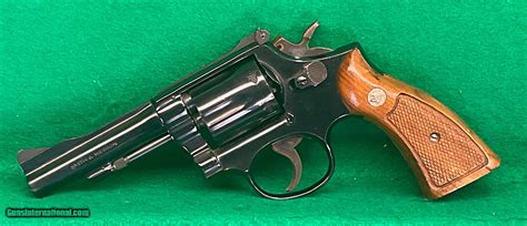 Smith & Wesson blue model 15-3, four inch 38 Special