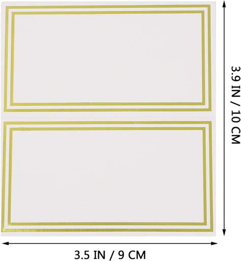 Buy Homoyoyo 60pcs Wedding Table Place Name Cards, Blank Name Cards ...