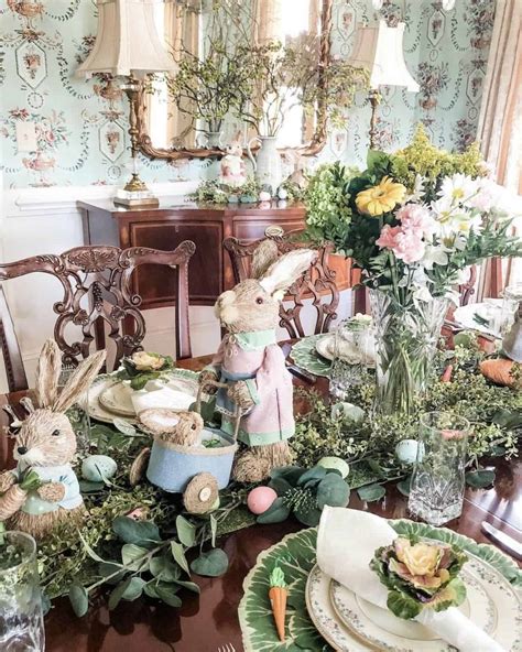 27 Most Beautiful Easter Table Decorating Ideas To DIY