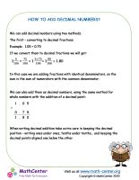 Image result for Math Adding Decimals