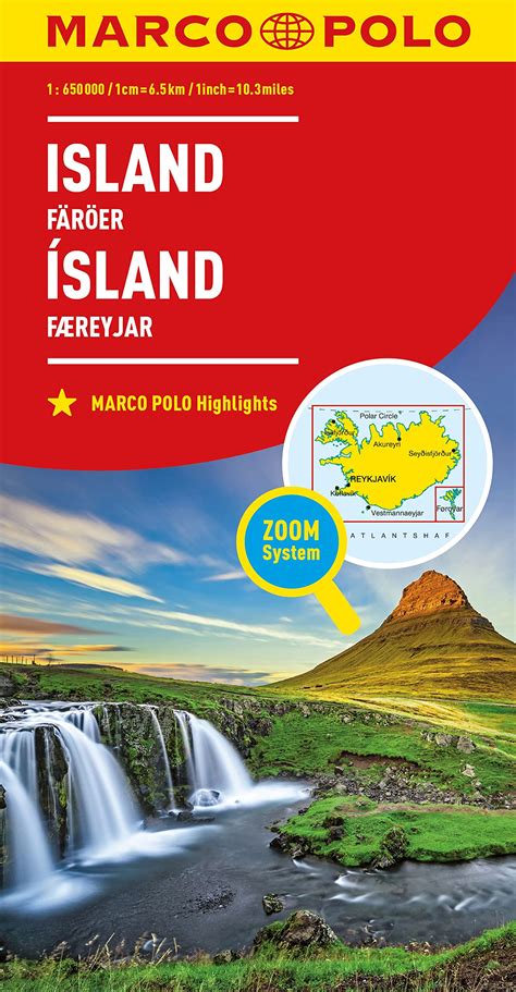 Iceland Marco Polo Map (Marco Polo Maps): Marco Polo Travel Publishing ...
