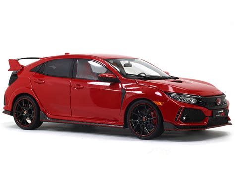 Honda Civic Type R Red 1:18 LCD models diecast scale car | Scale Arts India