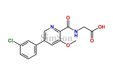 Vadadustat 3-Methoxy Impurity | CAS No- 1007381-90-9 | Simson Pharma ...