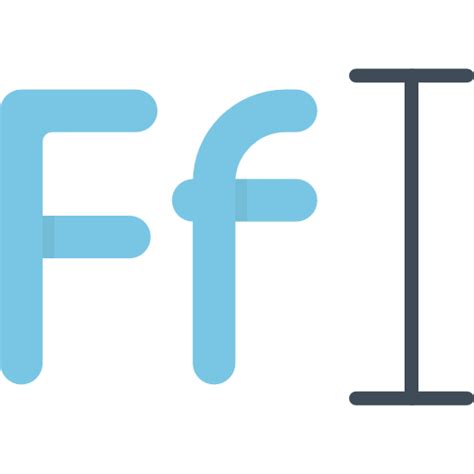 Font - Free signs icons