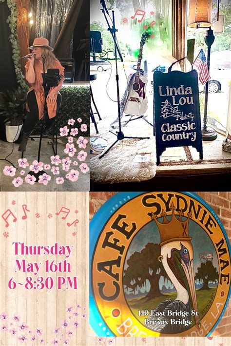 Authentic Classic Country Live, Cafe Sydnie Mae, Breaux Bridge, 16 May ...