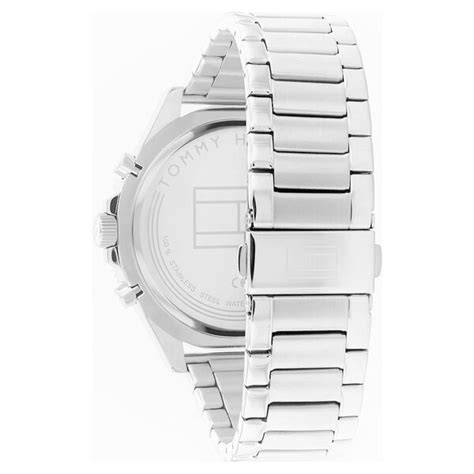 Buy Online Tommy Hilfiger Blue Dial Stainless Steel Strap Watch for Men ...