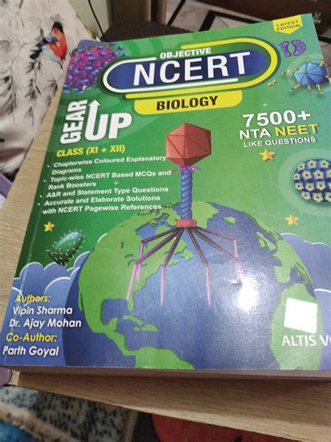 Buy Objective NCERT Gear Up Biology for 11th, 12th & NEET 2022 (Latest ...