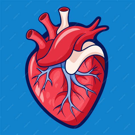 Premium Vector | A red heart with the word human in the middle